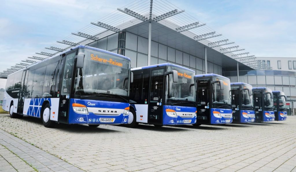 autobuses-Setra-flota-Scherer-Reisen-Omnibus-Daimler